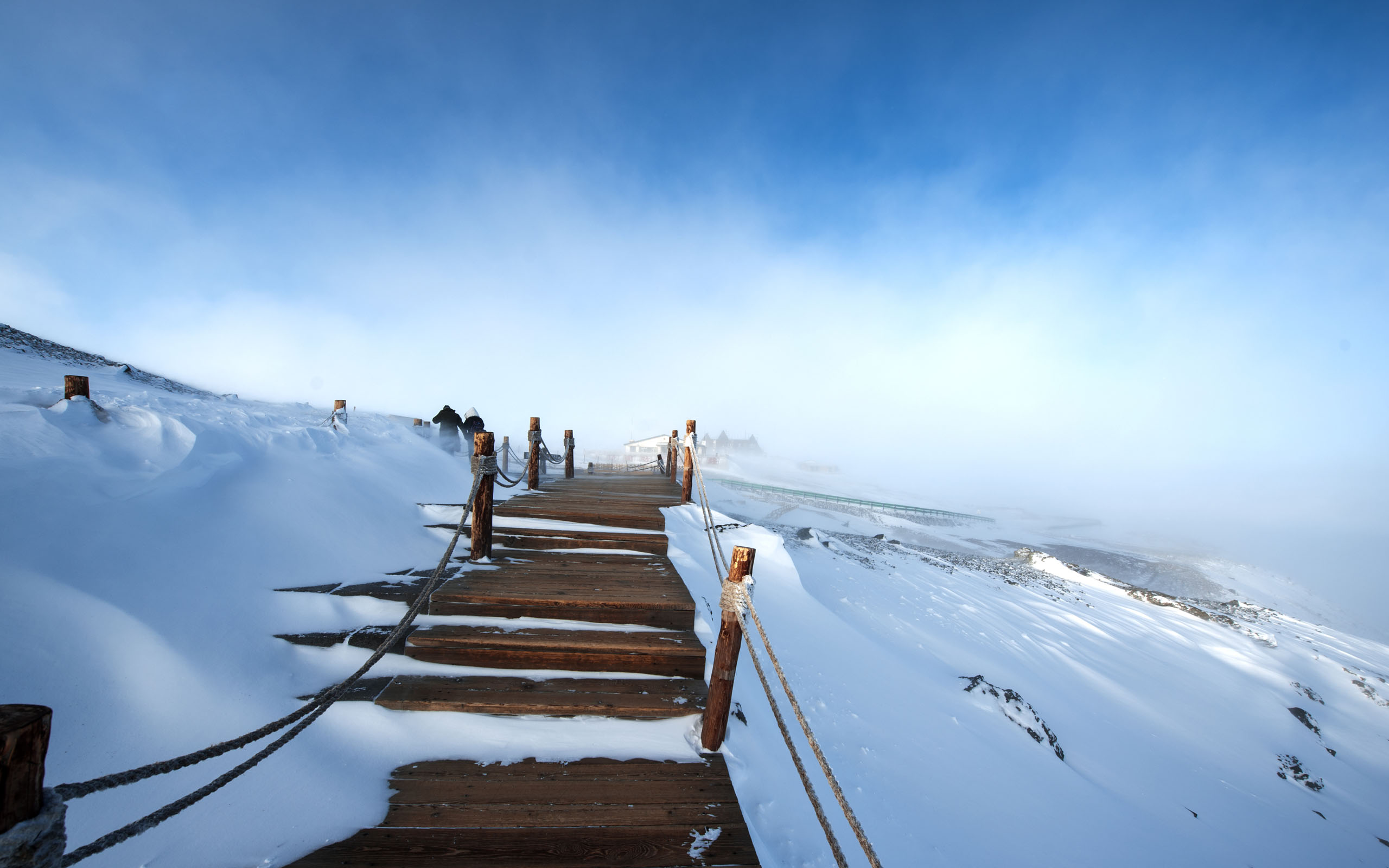 Hot Springs in Winter