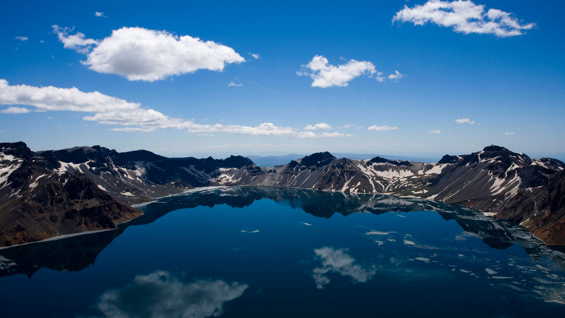 Tianchi Mountain Peaks