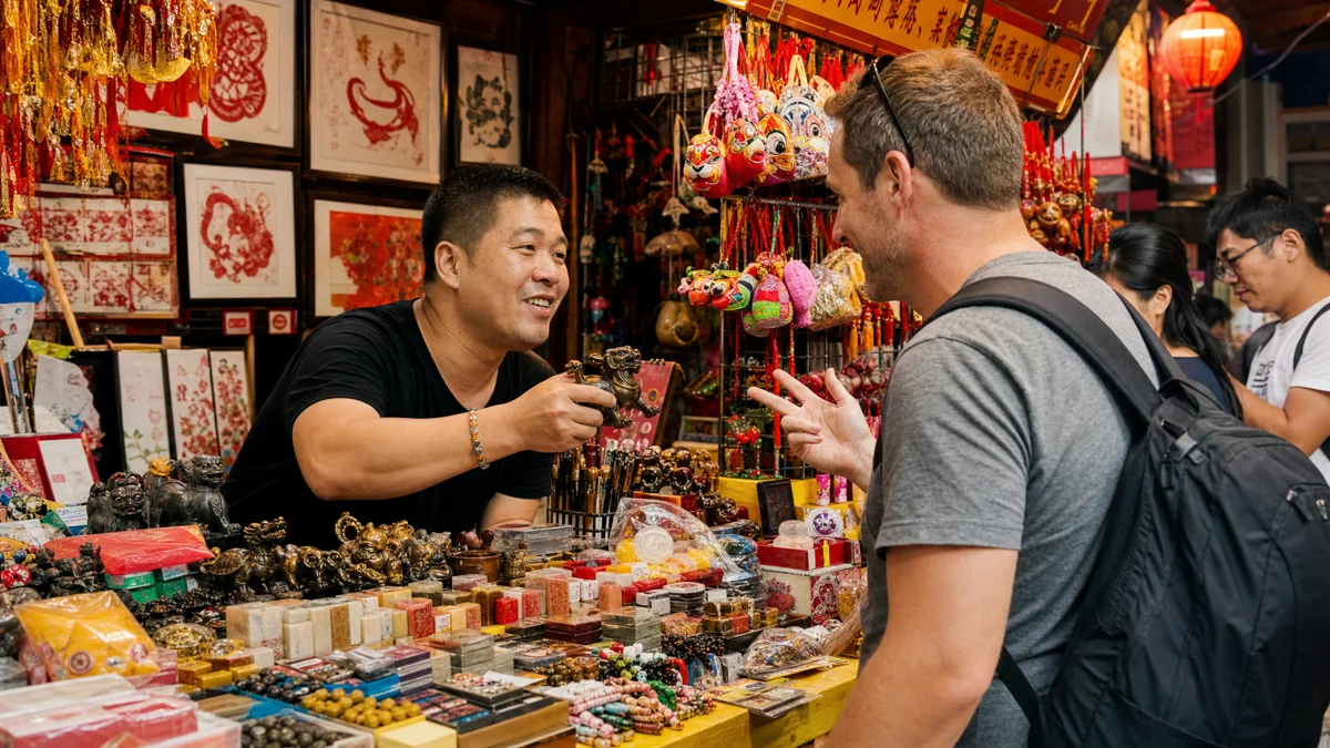 Bargaining at a Market