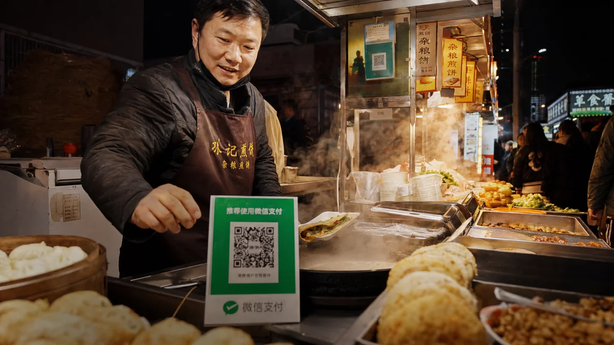 Paying at a Vendor