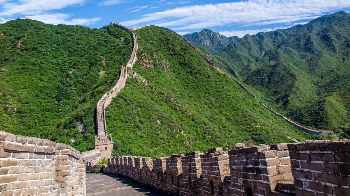 Huanghuacheng's water reflection section
