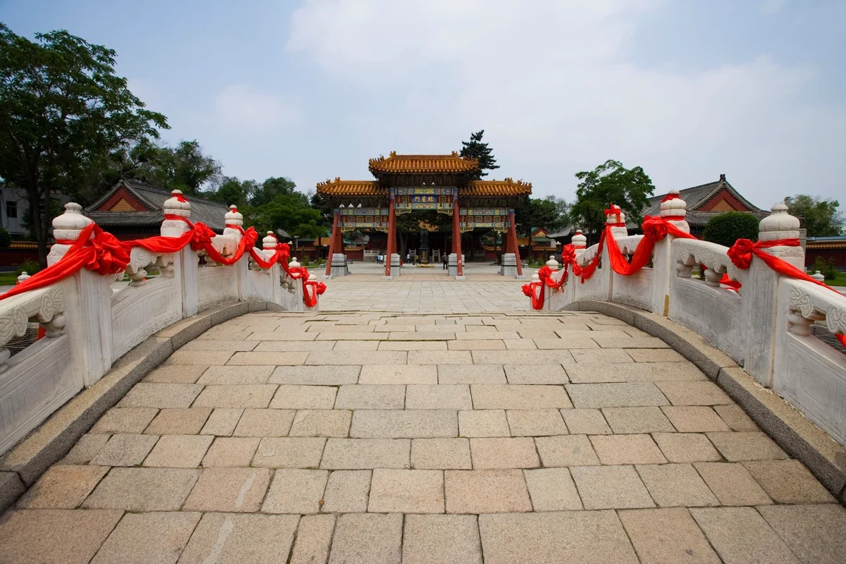 The Confucius Temple — classic beauty in the snow!