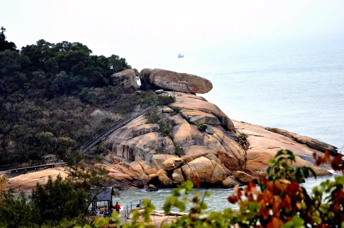"Cheung Chau fishing village and harbor"