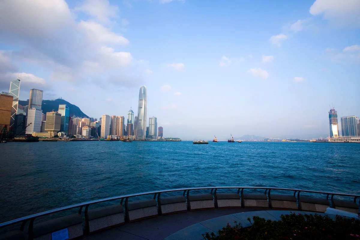 Victoria Harbour skyline at daytime