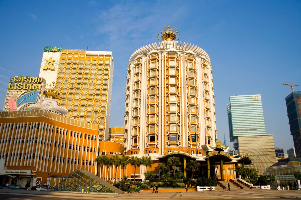 Grand Lisboa hotel iconic casino architecture