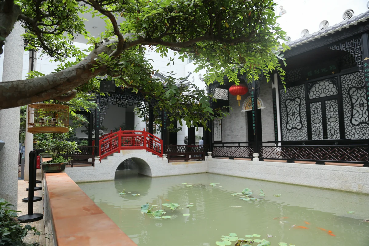 Shenzhen Garden Expo Park lake and gardens