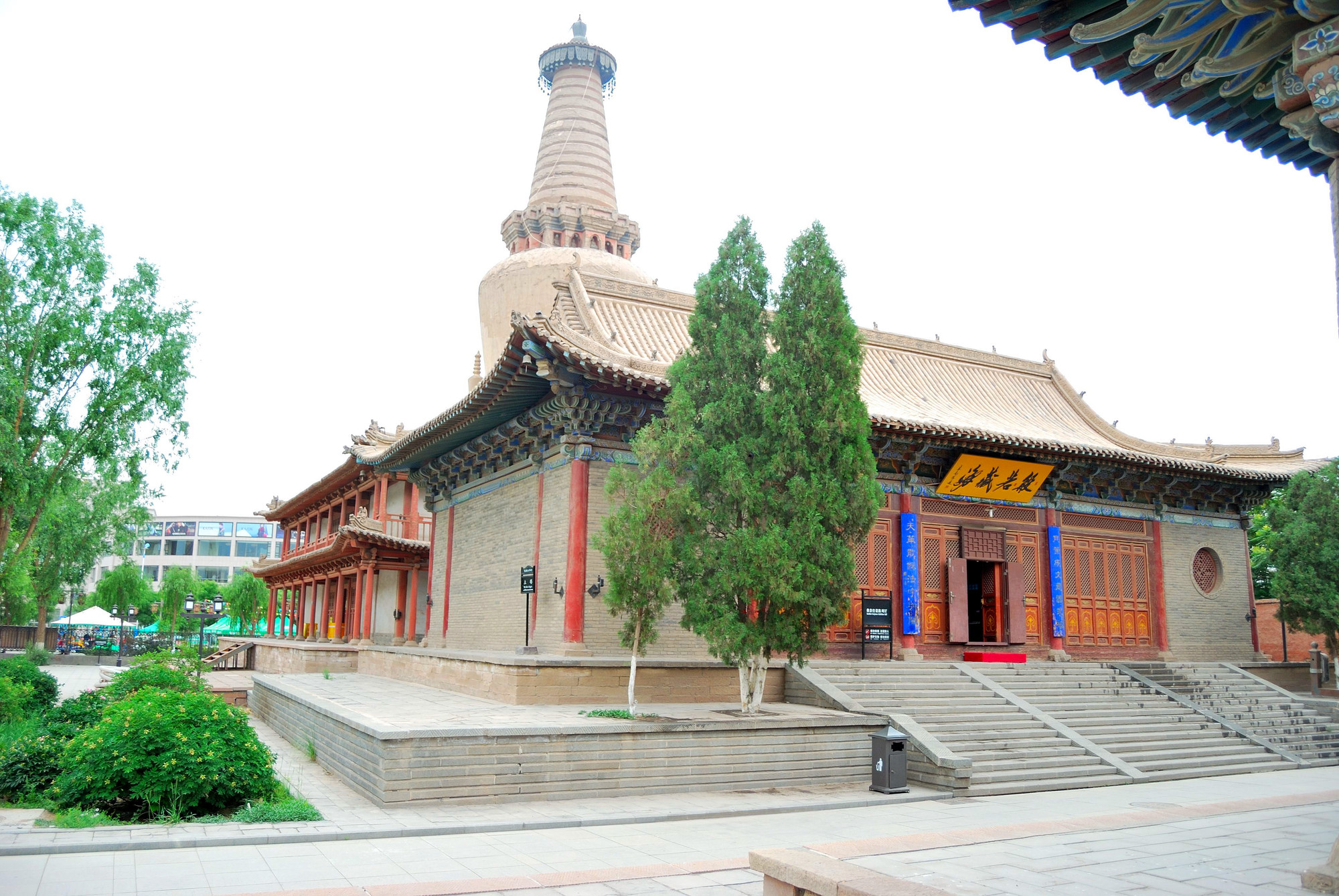Zhangye Giant Buddha Temple reclining statue